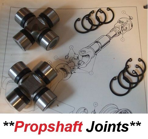 PROPSHAFT UNIVERSAL JOINTS x2 (TVR Tasmin) (200, 280, 350, 420 & 450) (1980- 90)